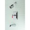 Kingston Brass KB4651CKL Single-Handle Tub and Shower Faucet, Polished Chrome KB4651CKL - alternate 3